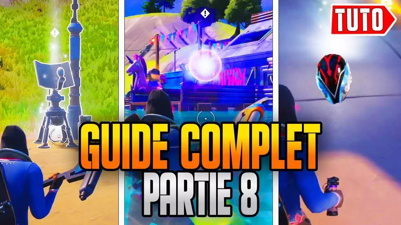 GUIDE COMPLET QUETE RELAX PARTIE 8 Sur FORTNITE SAISON 3 TUTORIEL