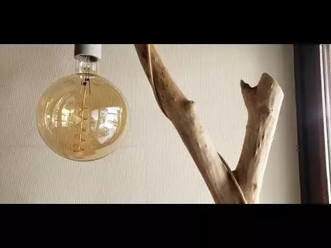 Tutoriel lampadaire en bois flotté VideoTutoriels