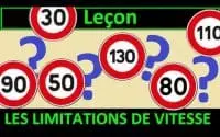 Code de la route Leçon #5 - Les Limitations de vitesse