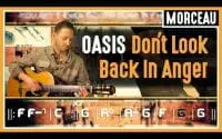 Cours de Guitare : Apprendre Don't Look Back in Anger d'Oasis