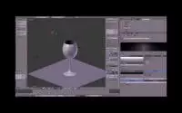 Blender: Tutoriel n°1 , modélisation simple d'un verre a pied + matériaux [HD]