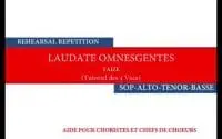 Laudate Omnes Gentes Taizé(Tutoriel des 4 Voix) 2 Laudate Omnes Gentes Taizé(Tutoriel des 4 Voix)