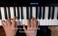 Leçon de piano : Tutoriel Stand by me