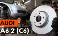 Comment remplacer des disques de frein avant sur AUDI A6 (C6) [TUTORIEL AUTODOC]