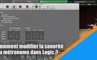 Tutoriel Logic Pro X (en Français): comment modifier la sonorité du clic de mon métronome ?