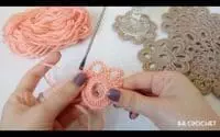 طريقة عمل قاعده كوب سهلة بالكروشيdessous de verre en crochet tutoriel