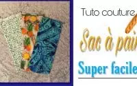 Tuto Couture:sac à pain facile-Sewing tutoriel:easy bread bag(subtitle in English )/ Shrinoxy