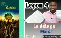Leçon 4 - La fin du déluge-LEÇON DE L'ÉCOLE DU SABBAT 2022(MARDI)