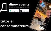 dinov events | tutoriel consommateurs