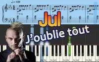 JUL - J'OUBLIE TOUT I PIANO TUTORIEL
