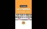 La Corrida (Instrumental) - Francis Cabrel | Tutoriel Piano-Voix ?? #shorts