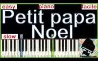 Petit papa Noel - Tutoriel dePIANO FACILE - niveau Fin-débutant EASY PIANO