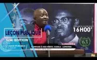 Leçon publique du Prof. Michel Bisa Kibul à l'Université Patriotique des Fondations Kabila-Lumumba