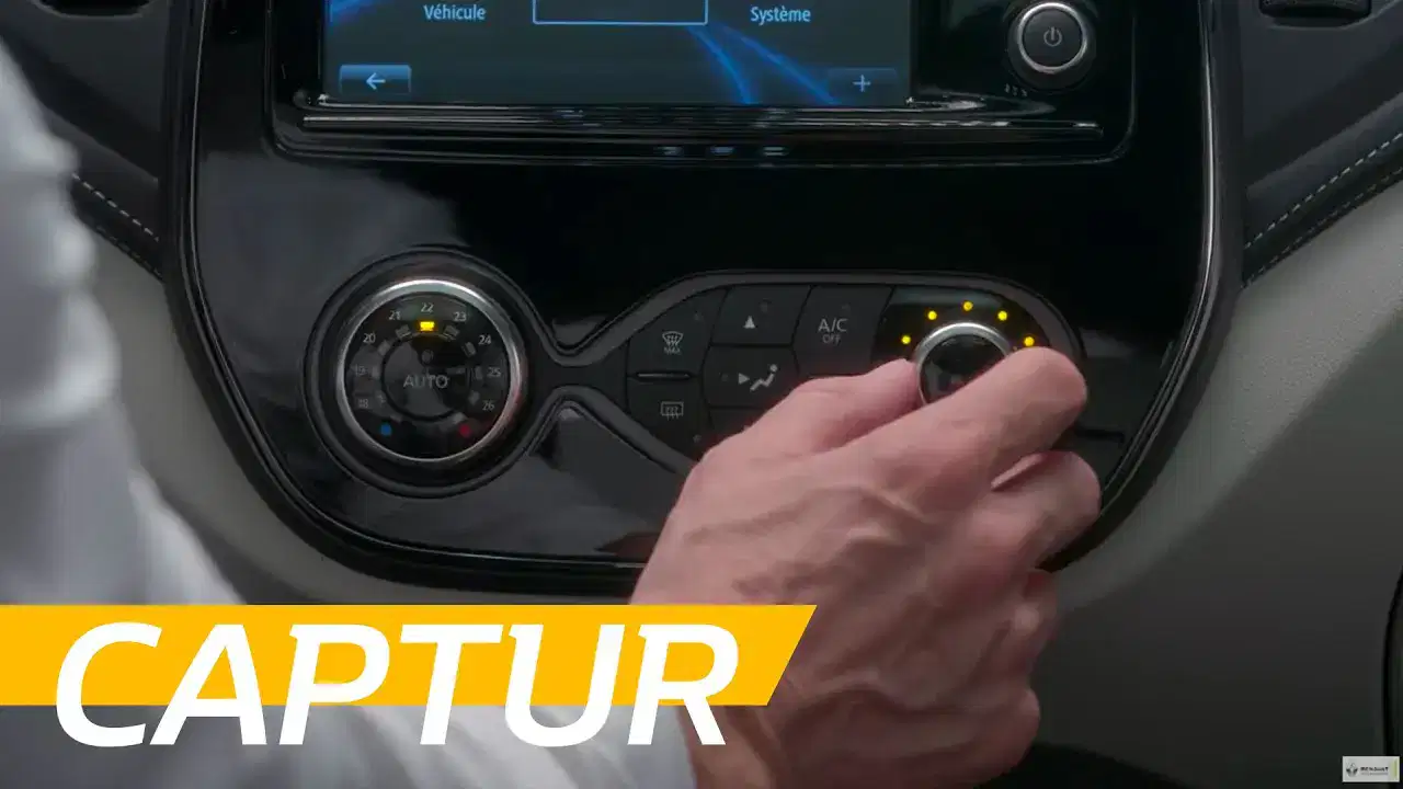 Renault CAPTUR - TUTORIEL - LA CLIMATISATION AUTOMATIQUE - VideoTutoriels