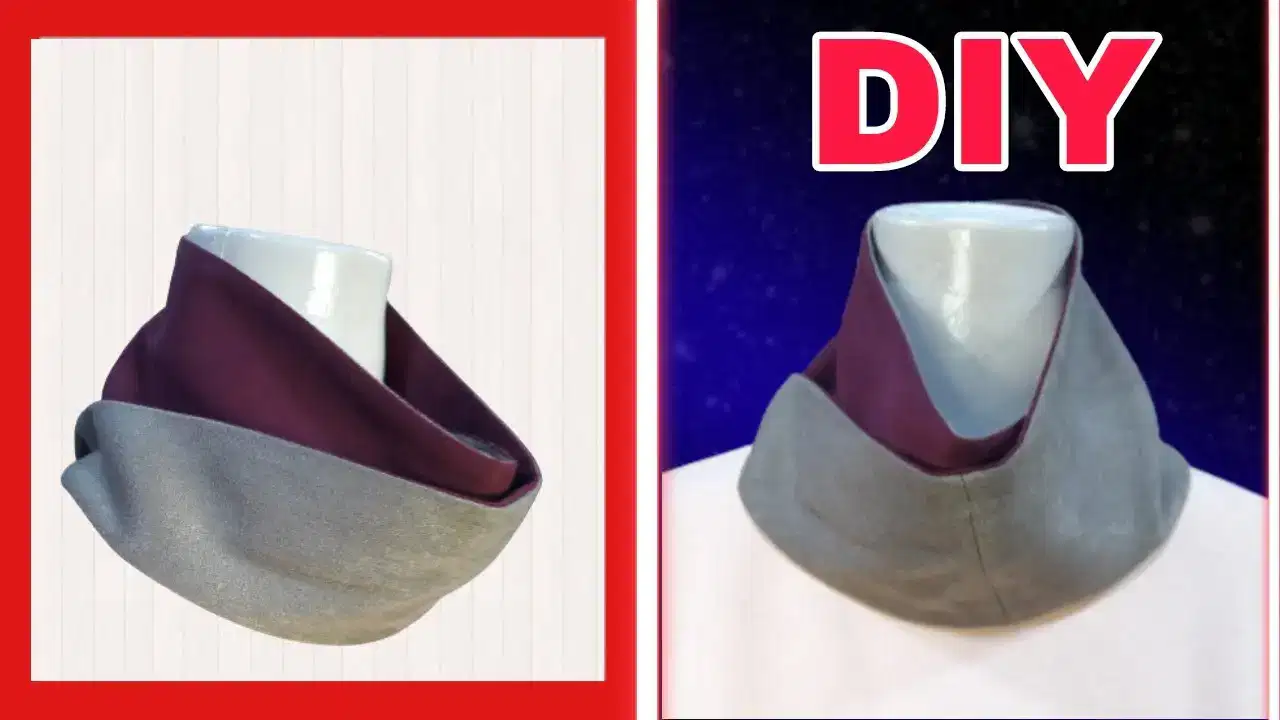 Comment faire un foulard - Tutoriel de couture DIY - VideoTutoriels