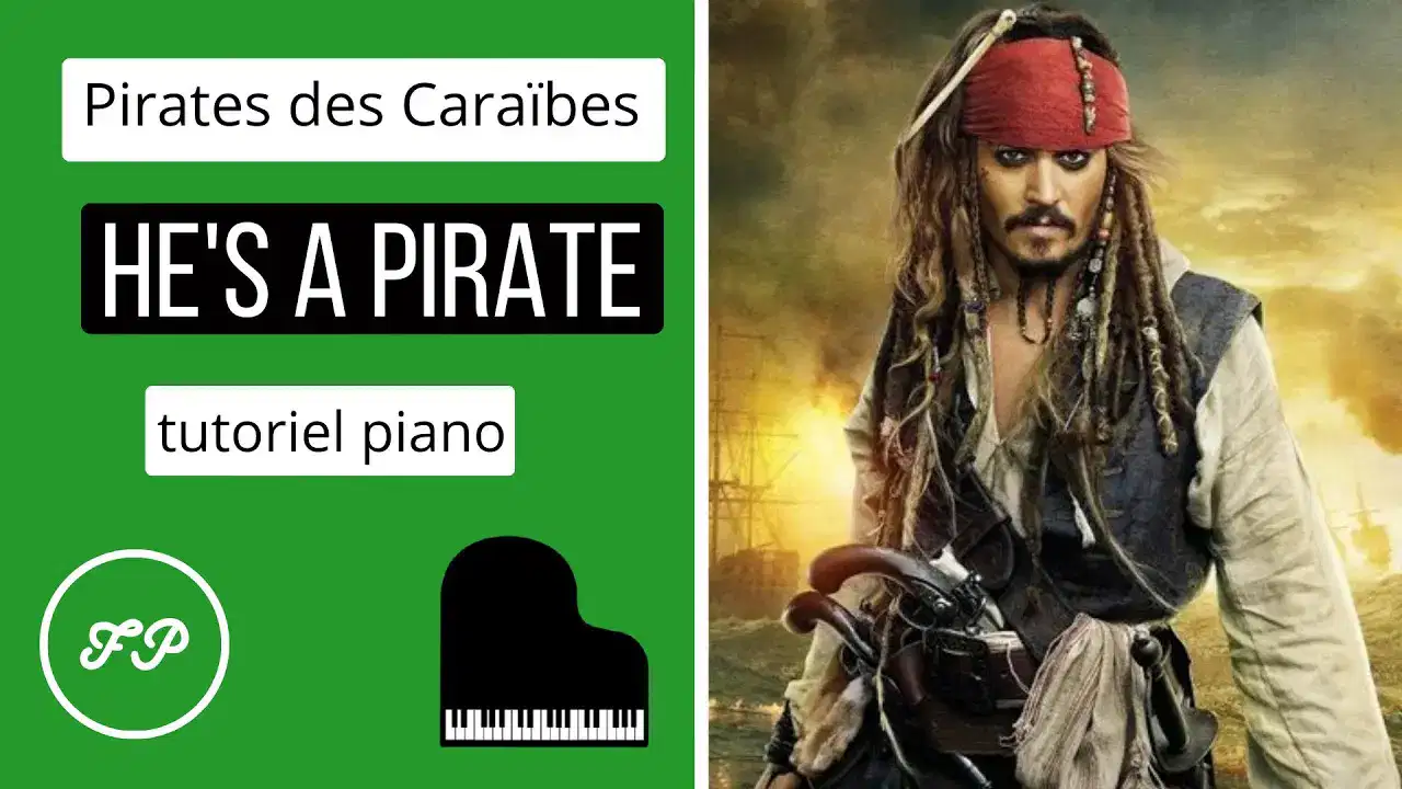 Pirates des Caraïbes - Tutoriel Piano (SANS PARTITION) - VideoTutoriels