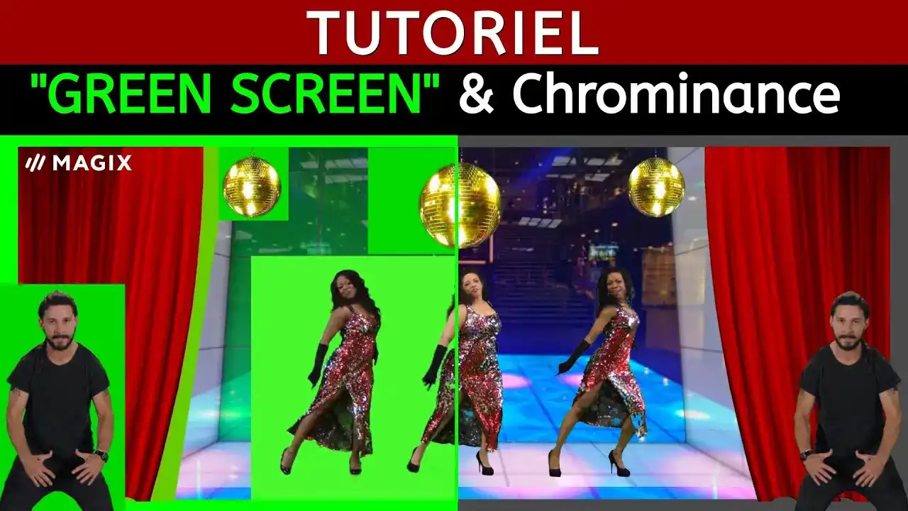 Comment Faire Un Incrustation Chrominance En Video Vegas Effet Chrominance et Green Screen Tutoriel Magix Vidéo Deluxe Holivar