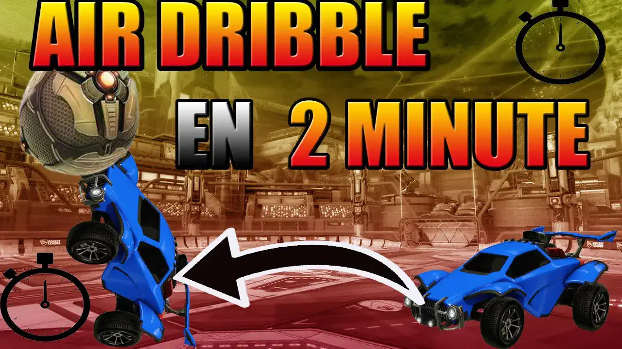 [ TuToriel ] comment faire un air dribble sur rocket league ( Freestyle