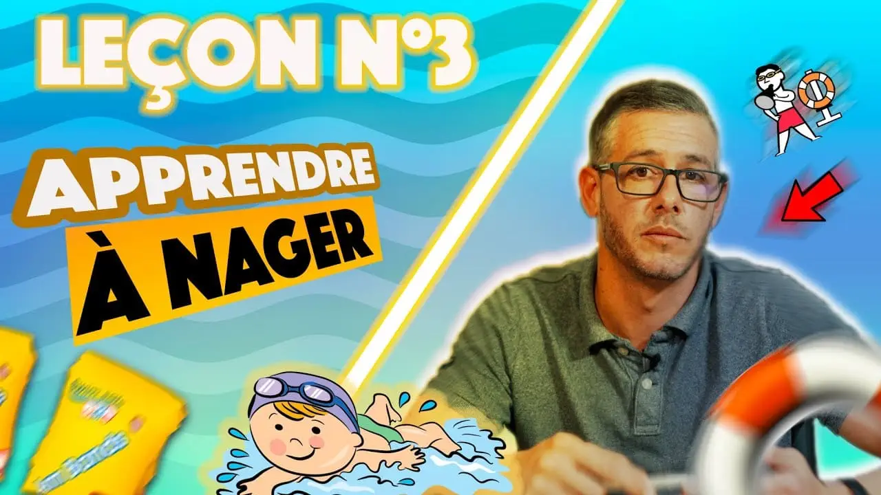 APPRENDRE A NAGER, METHODE SIMPLE, DEBUTANTS (leçon 3) - VideoTutoriels