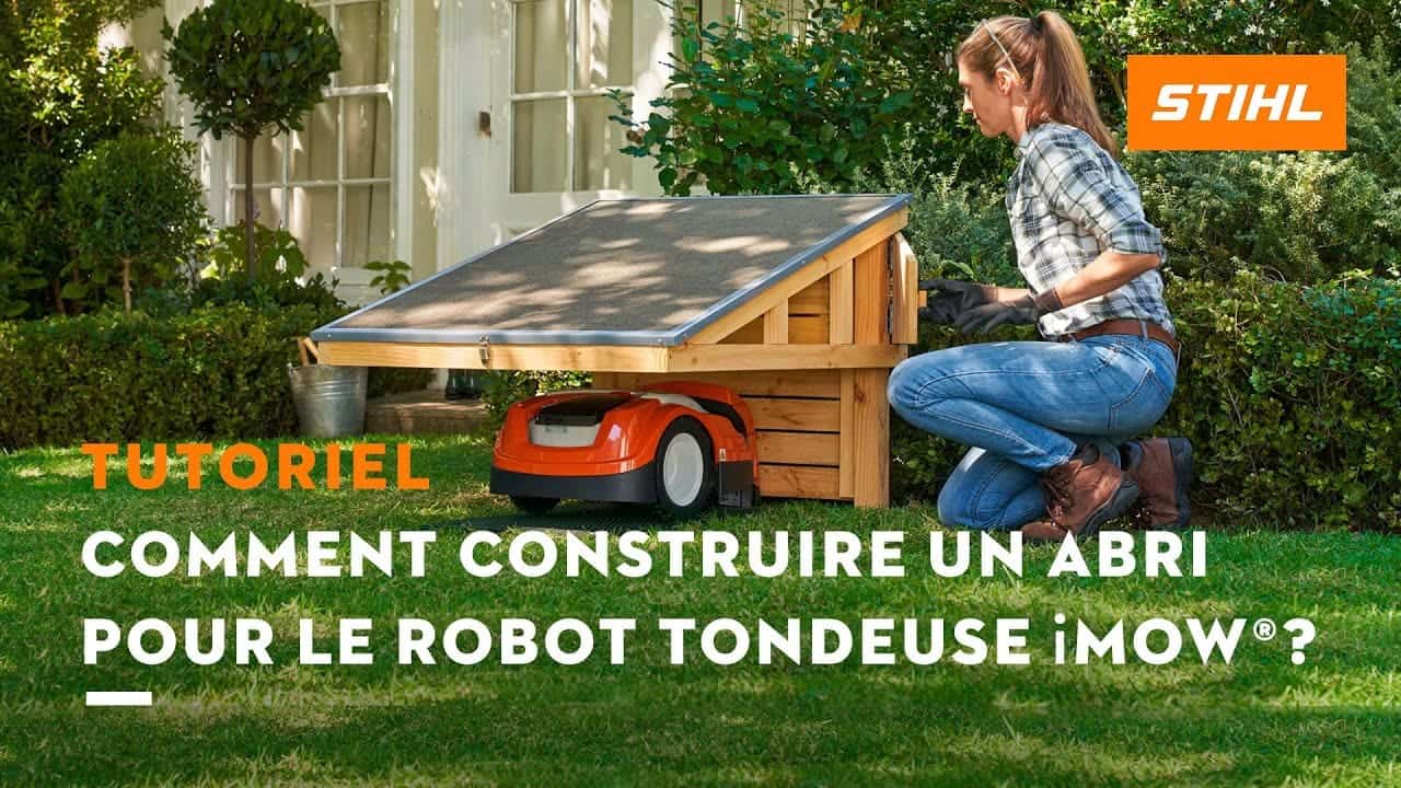 Tutoriel Comment fabriquer un abri pour robot tondeuse iMOW® STIHL — free download