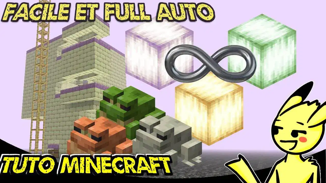 Comment faire une ferme à Grelampe / Froglight SANS SPAWNER Tutoriel