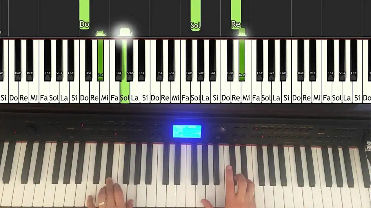 D. Chostakovitch, Valse no 2 - comment jouer au piano, Synthesia, piano