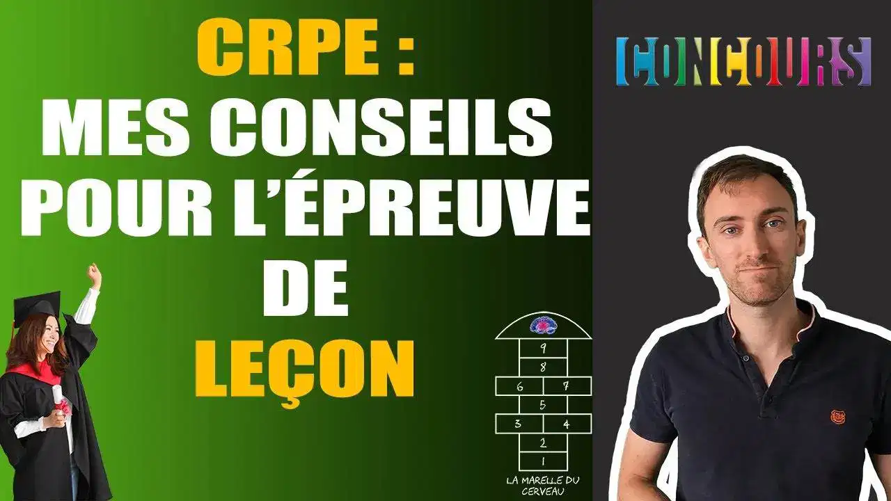 CRPE : MES CONSEILS POUR L'ÉPREUVE DE LEÇON - VideoTutoriels