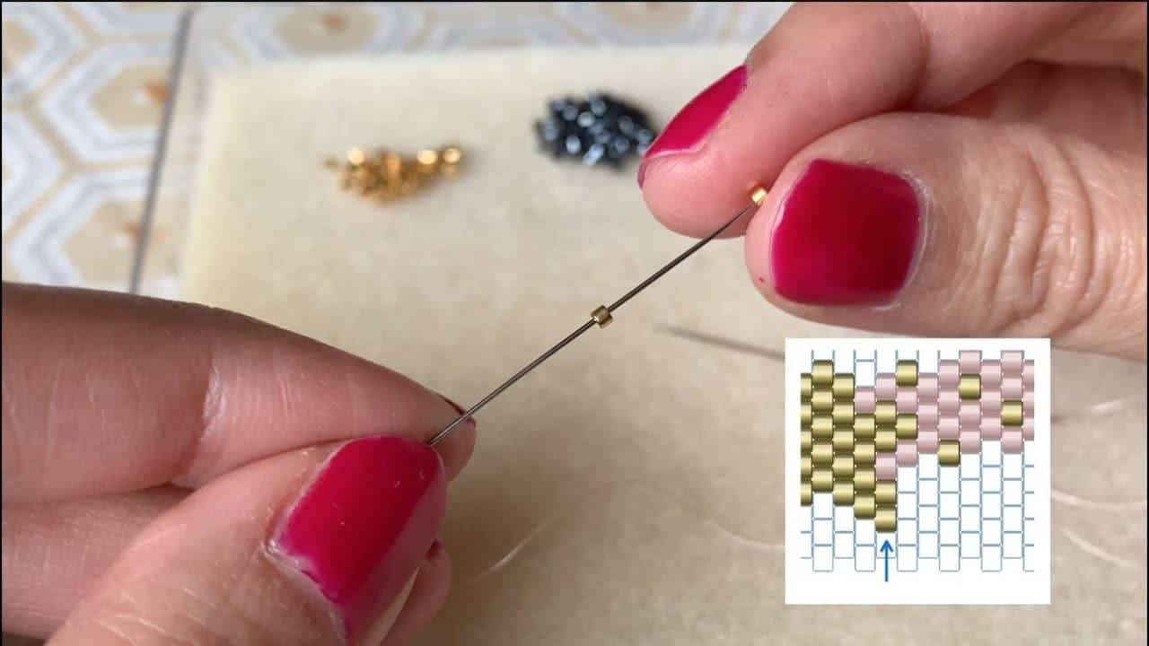 Tutoriel tissage Brick stitch - VideoTutoriels