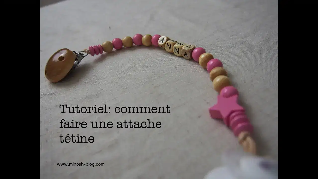 [ DIY ] Tutoriel: comment faire une attache tétine - VideoTutoriels