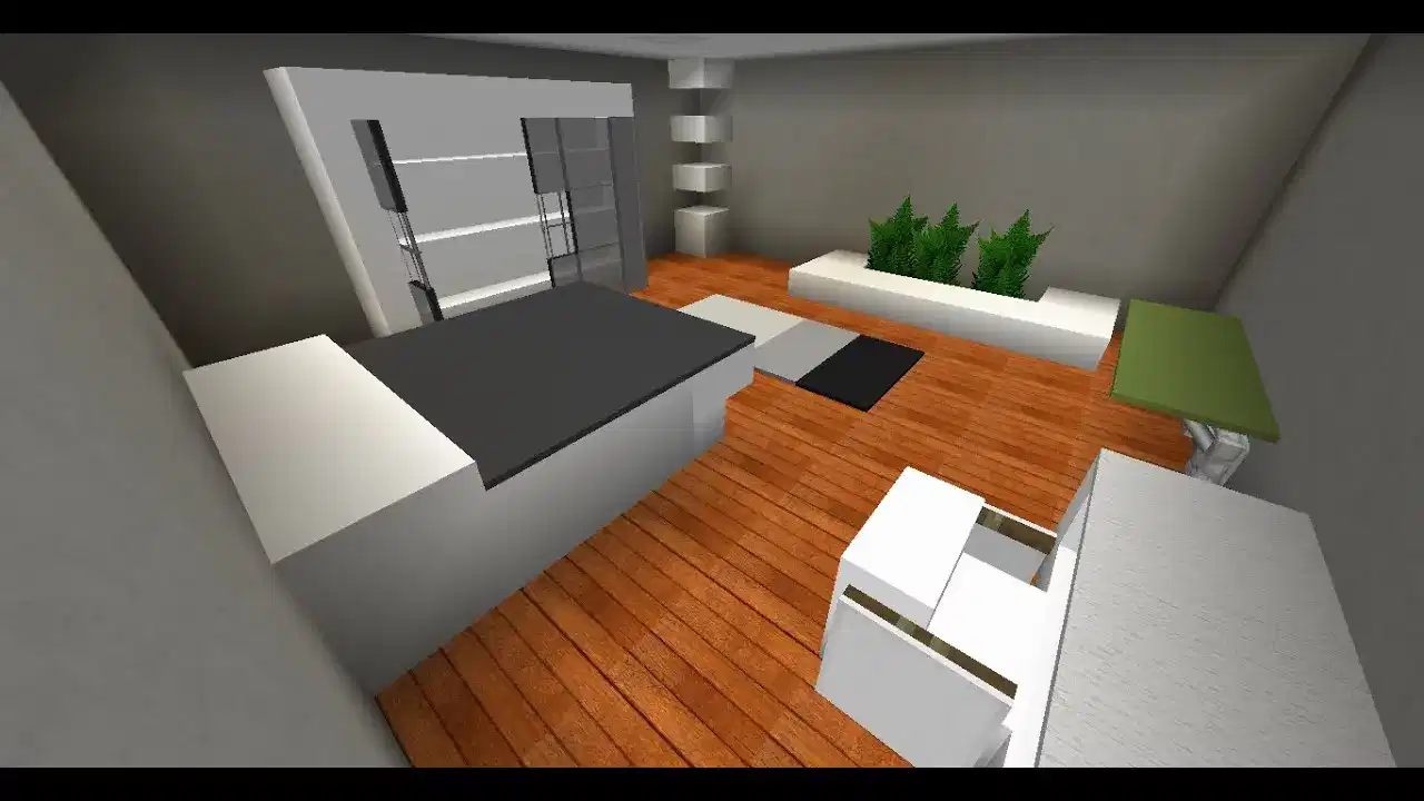 Tutoriel chambre moderne minecraft - VideoTutoriels